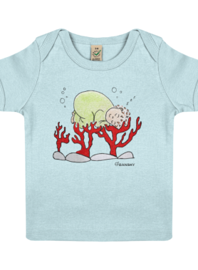 Baby Lap T-shirt world's arms