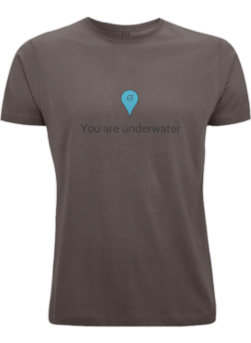 You are underwater