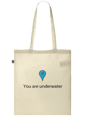 You are underwater