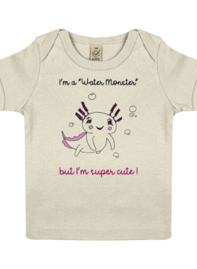 Baby Lap T-shirt Axolotl